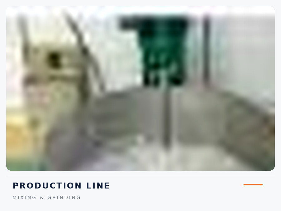 KERUISEN production line - mixing and grinding