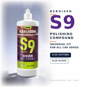 KERUISEN S9 polishing compound bottle, universal fit for all car series